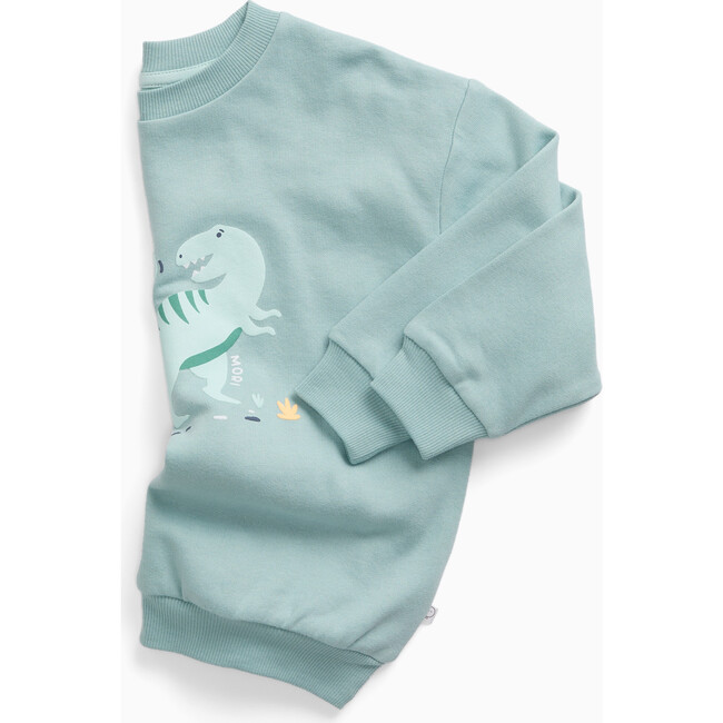 T-Rex Dino Placement Print Sweatshirt