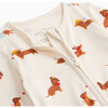 Sausage Dog Two Way Zip-Up Sleepsuit - Footie Pajamas - 4