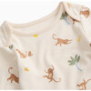 Monkey Long Sleeve Bodysuit - Onesies - 2