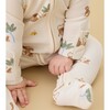 Monkey Two Way Zip-Up Sleepsuit - Footie Pajamas - 3
