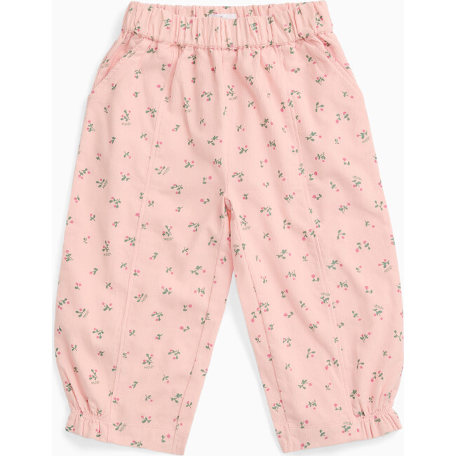 Frilled Corduroy Trousers