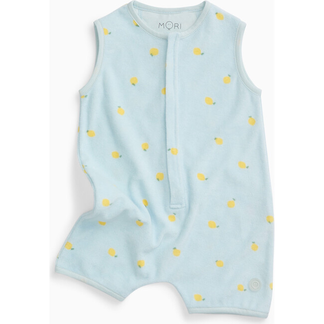 Lemon Print Towelling Romper
