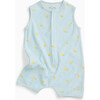 Lemon Print Towelling Romper - Beach Towels - 1 - thumbnail