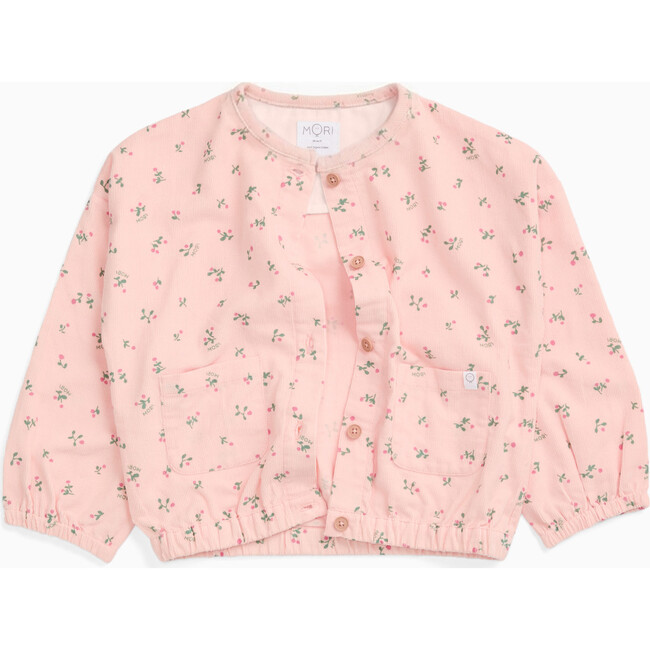 Frilled Corduroy Jacket