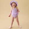 Frill Swimsuit, Purple - One Pieces - 3