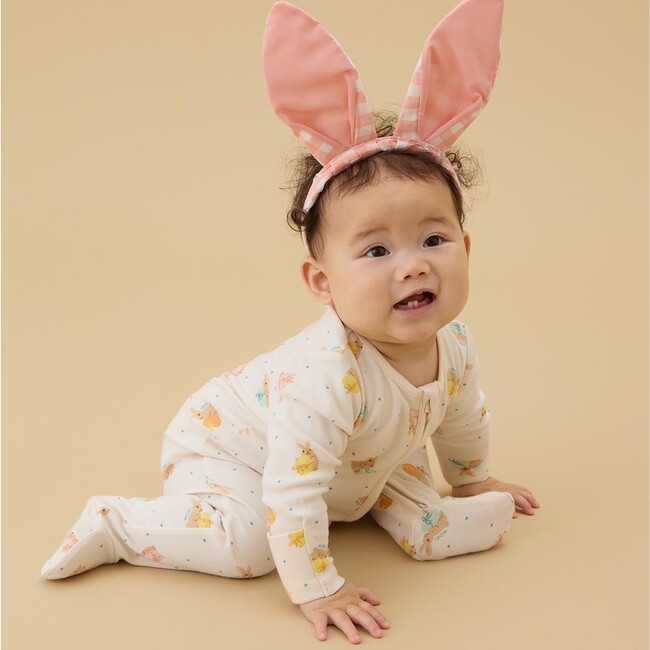 Easter Two Way Zip-Up Sleepsuit