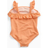Frill Swimsuit, Orange - One Pieces - 4