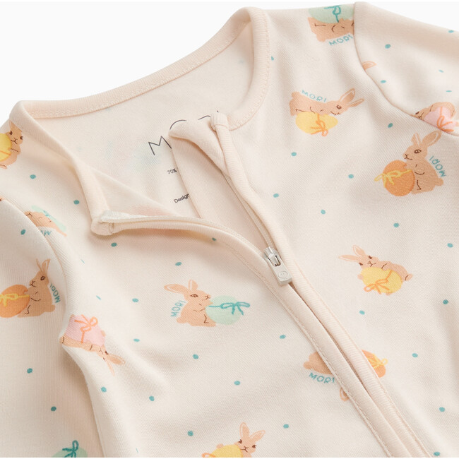 Easter Two Way Zip-Up Sleepsuit - Footie Pajamas - 5