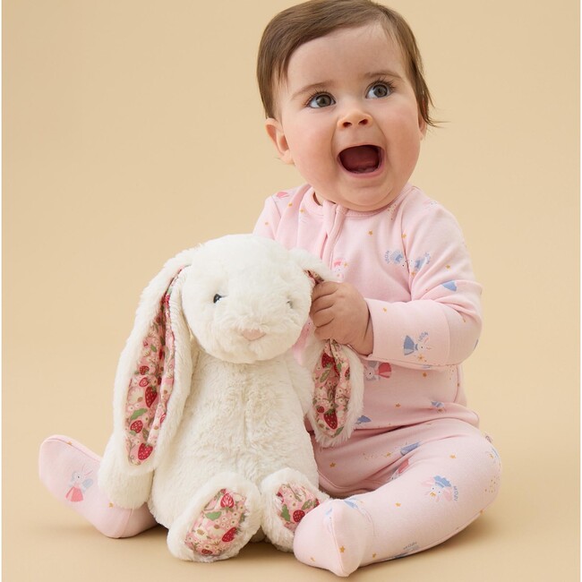 Bunny Two Way Zip Up Sleepsuit