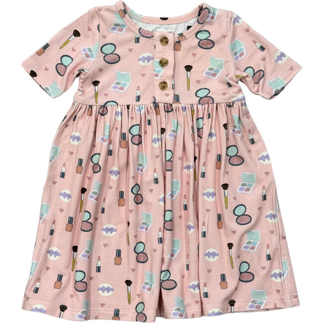 Short Sleeve Henley Dress Makeup