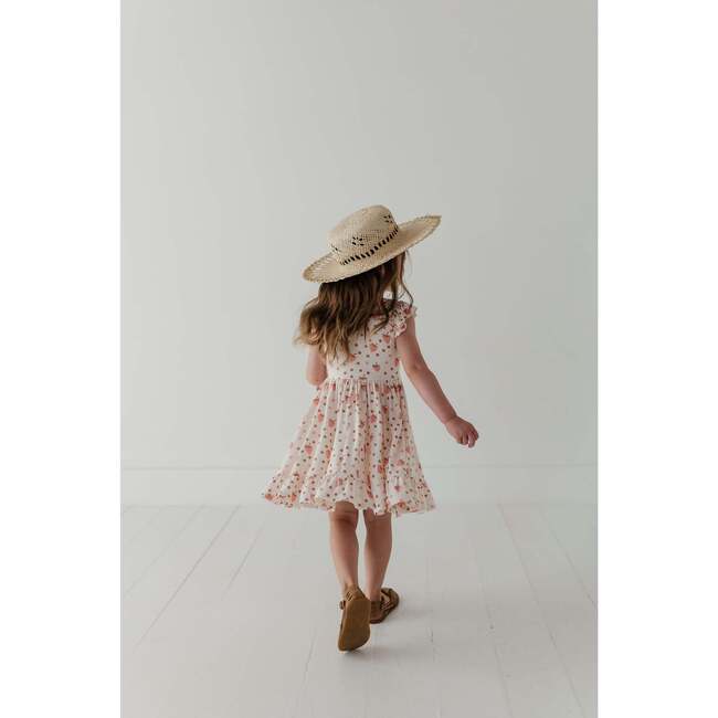 Girl's Sleeveless Twirl Dress Aqua Grey - Dresses - 5