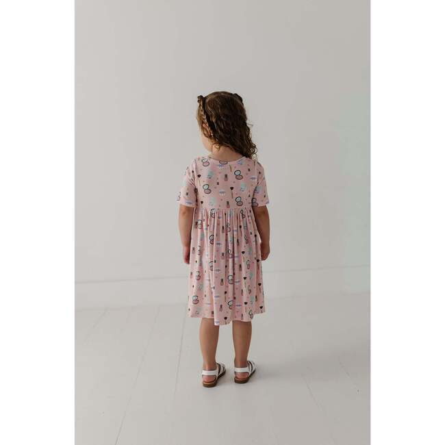 Short Sleeve Henley Dress Makeup - Dresses - 7