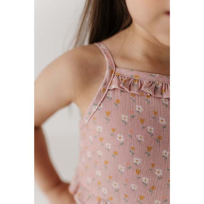 Girl's Maxi Dress Mini Daisy - Dresses - 3