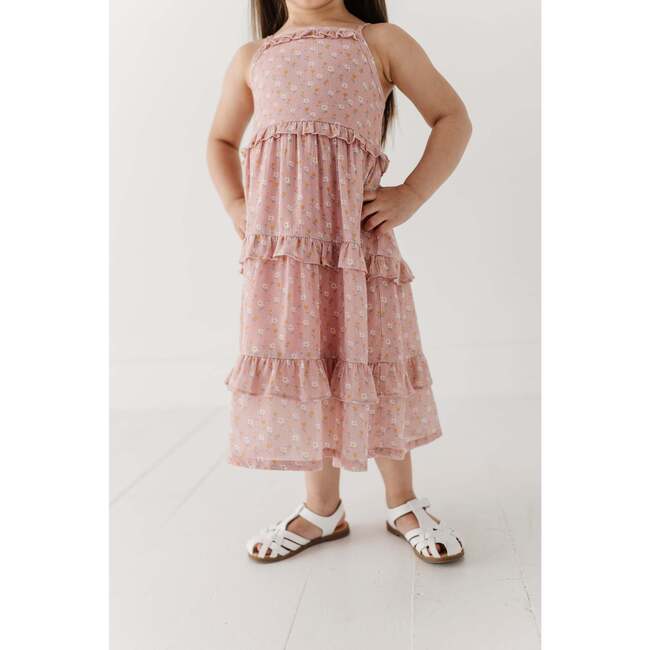 Girl's Maxi Dress Mini Daisy - Dresses - 4