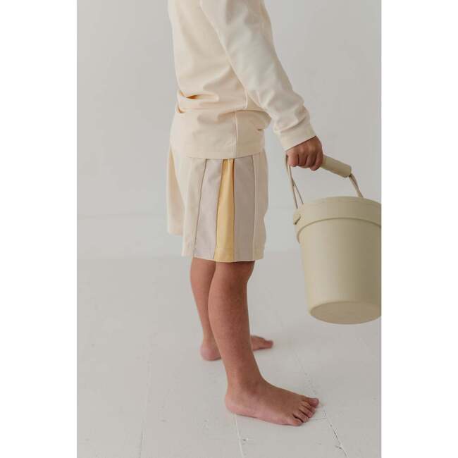 Boy's Colorblock Swim Shorts Aqua Grey - Swim Trunks - 9