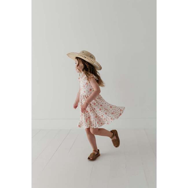 Girl's Sleeveless Twirl Dress Strawberries - Dresses - 6