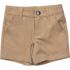 Boy's Dressy Shorts Khaki - Shorts - 1 - thumbnail
