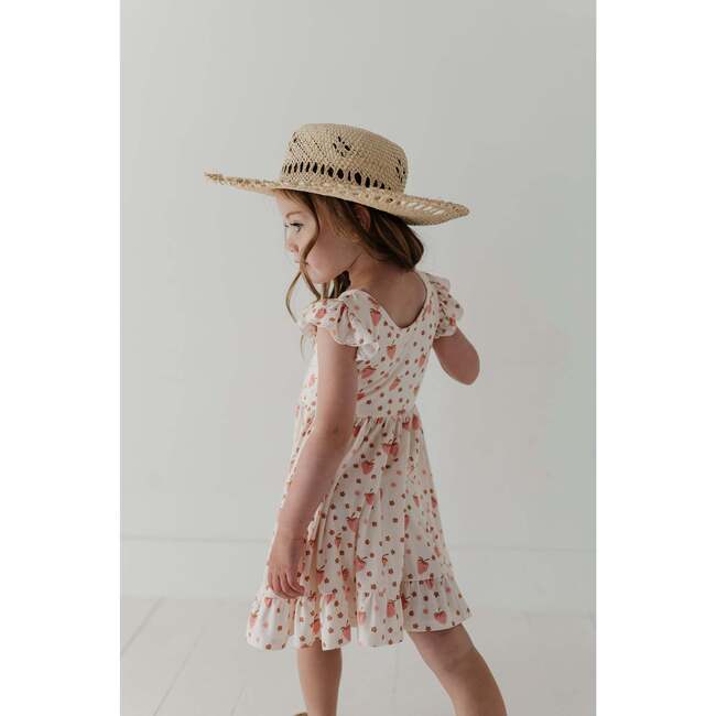 Girl's Sleeveless Twirl Dress Strawberries - Dresses - 7