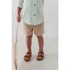 Boy's Dressy Shorts Khaki - Shorts - 4