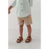 Boy's Dressy Shorts Khaki - Shorts - 5