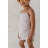Girl's Gauze Tank & Short Set Mini Daisy on Cream - Mixed Apparel Set - 4