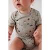 Baby Short Sleeve Bodysuit Multi Stripe - Onesies - 7