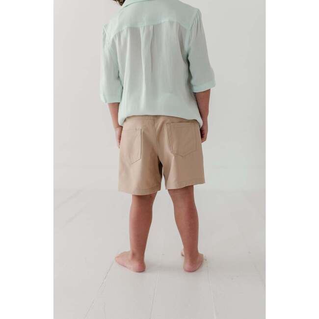 Boy's Dressy Shorts Khaki - Shorts - 9
