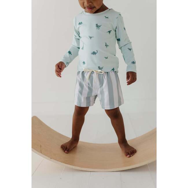 Long Sleeve Rash Guard Swim Shirt Dinosaur - Rash Guards - 5