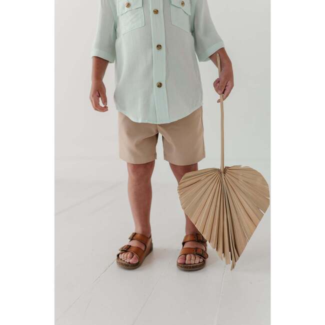 Boy's Utility Shirt Maple Stripe - Button Downs - 3