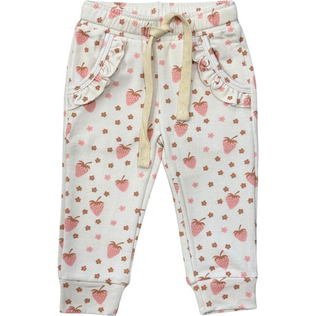 Girl's Joggers Strawberries
