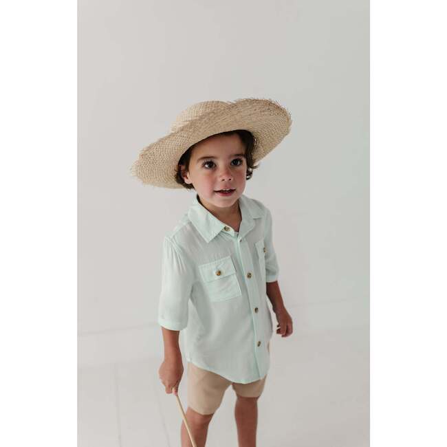 Boy's Utility Shirt Maple Stripe - Button Downs - 6