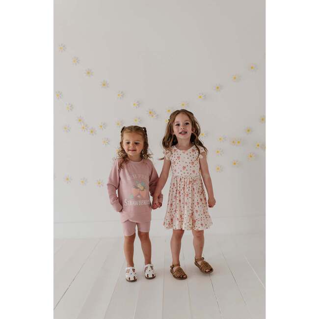 Girl's Raglan Sweatshirt Golden Daisy - Sweatshirts - 4