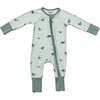 Long Sleeve Zip Romper Dinosaur - Rompers - 1 - thumbnail