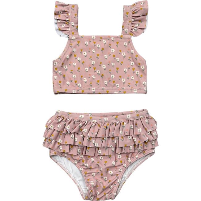 Girl's Two-Piece Swimsuit Mini Daisy