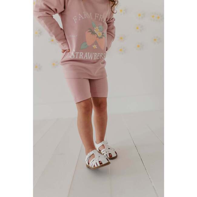 Biker Shorts Aqua Grey