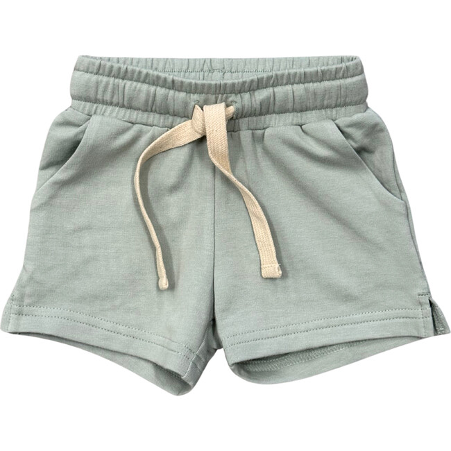 Girl's Shorts Aqua Grey