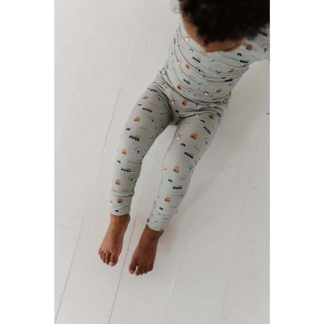 Short Sleeve Lounge Set Farm - Mixed Apparel Set - 3