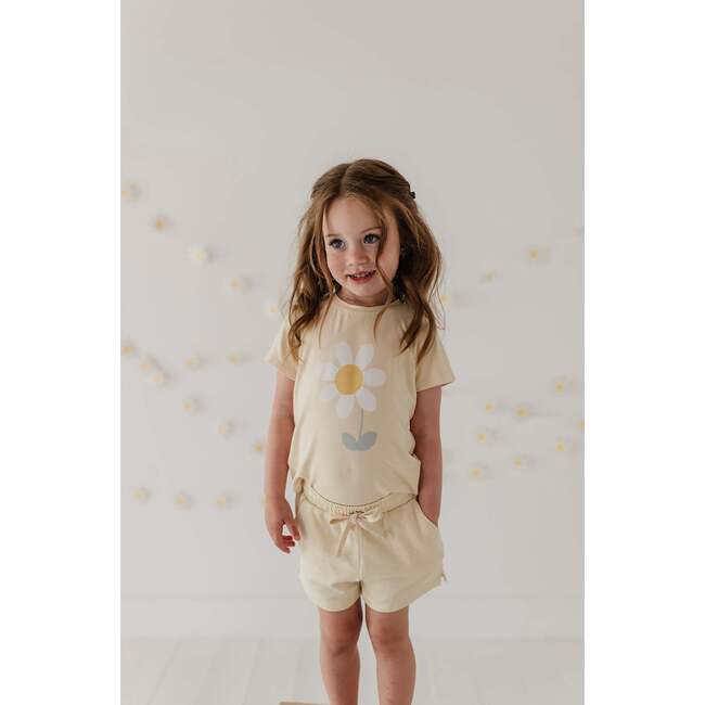 Girl's Shorts Aqua Grey