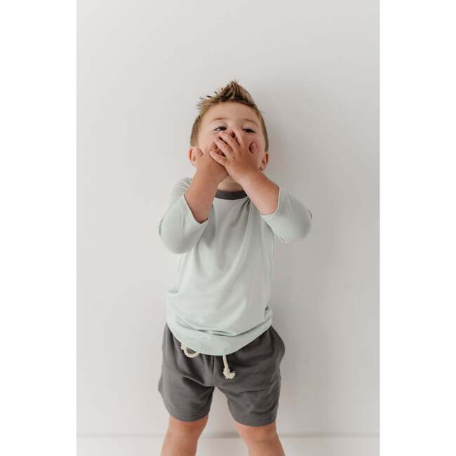 3/4 Sleeve Baseball Tee Beige - T-Shirts - 3