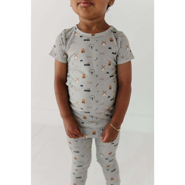 Short Sleeve Lounge Set Farm - Mixed Apparel Set - 5