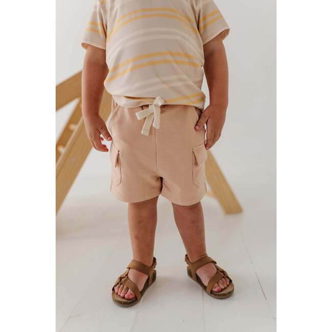 Boy's Cargo Shorts Aqua Grey - Shorts - 3