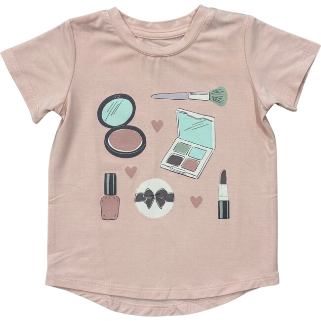 Girl's Short Sleeve Tee Makeup