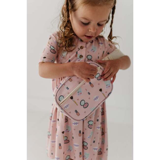 Mini Belt Bag Floral Chickens