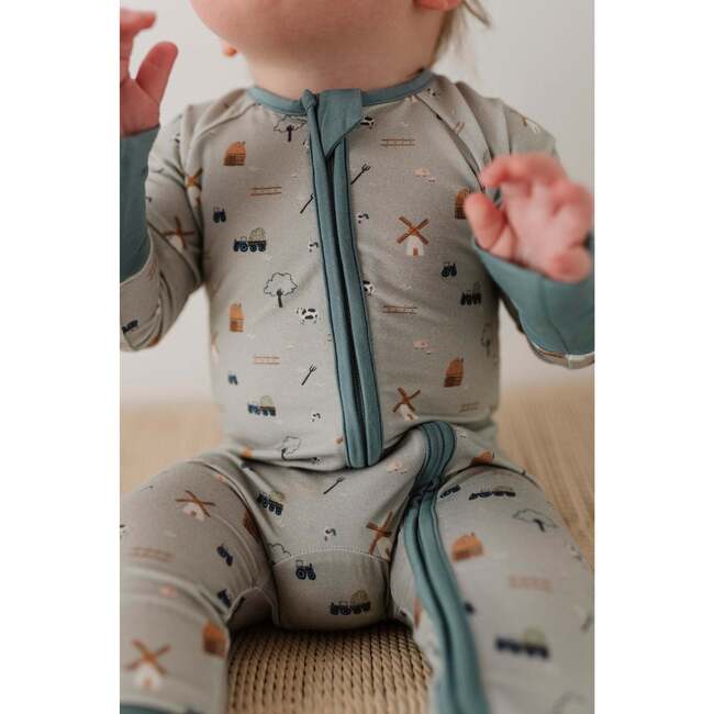 Long Sleeve Zip Romper Dirt Bikes - Rompers - 8