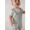 Cotton Overalls Set Spring Mauve/Mini Daisy in Cream - Mixed Apparel Set - 4