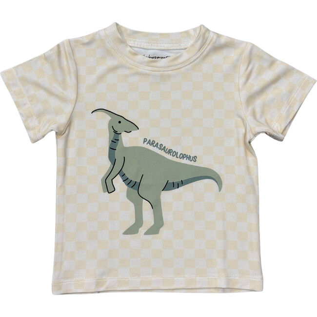 Boy's Short Sleeve Tee Parasaurolophus