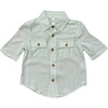 Boy's Utility Shirt Sky Blue - Button Downs - 1 - thumbnail