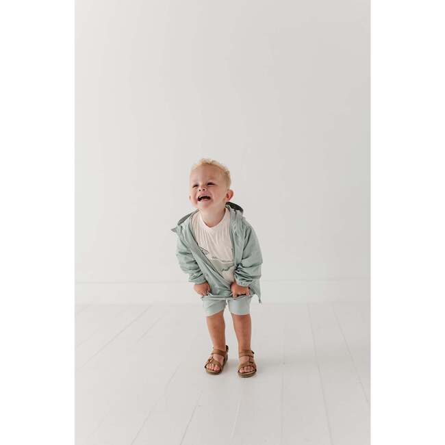 Rain Coat Aqua Grey - Jackets - 3