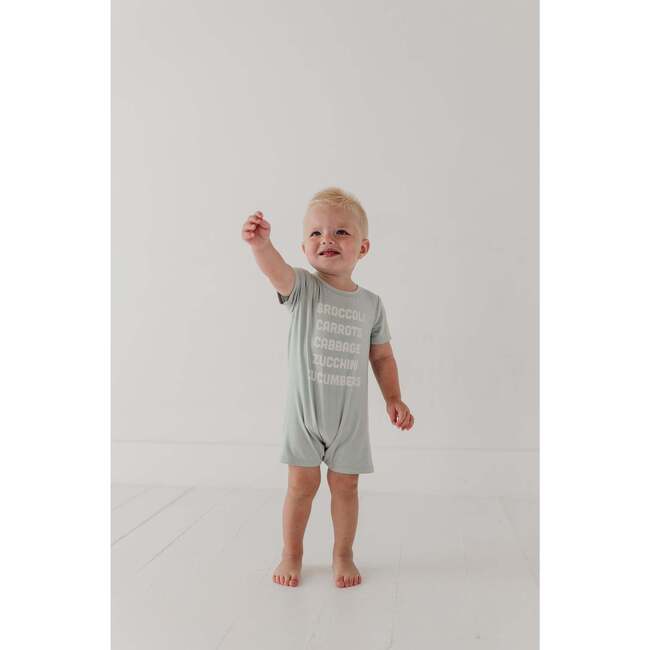 Tee Romper Broccoli Carrots - Rompers - 4