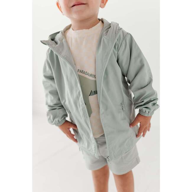 Rain Coat Aqua Grey - Jackets - 4